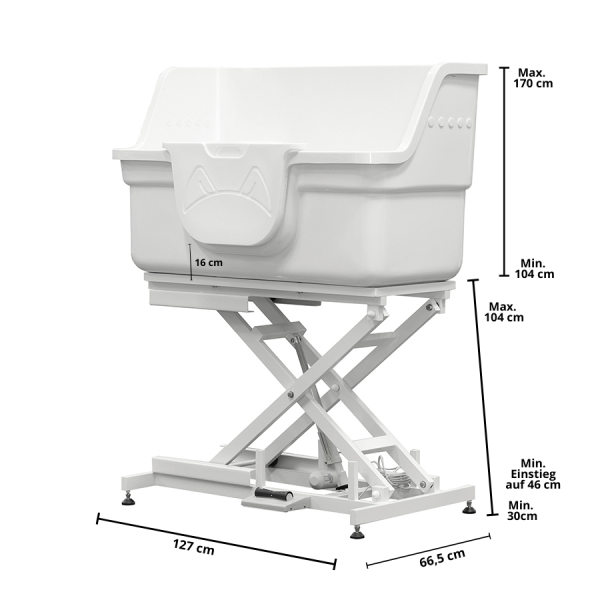 Artero Fieberglas Hundebadewanne "Lagoon"